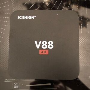 Scishion V88 Smart Android  TV Box  Quad Core WiFi 4K -